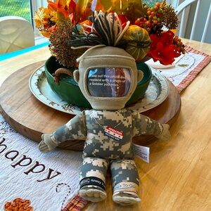Hugs to Go Military Love Doll